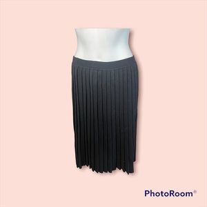 Vintage Yves Saint Laurent Tricot Size 40 pleated wool skirt NEEDS REPAIR